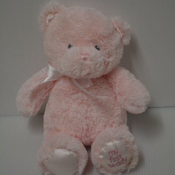 baby girl first teddy bear
